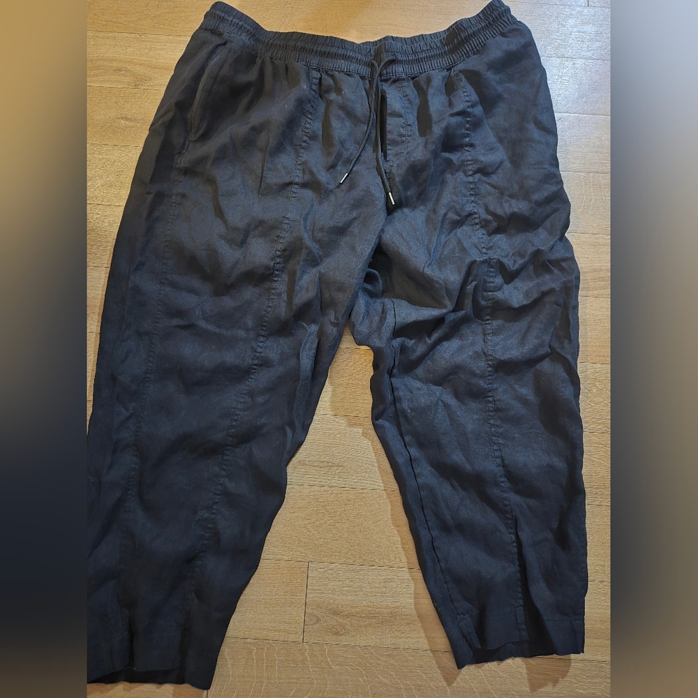 100% Linen Drawstring Pants